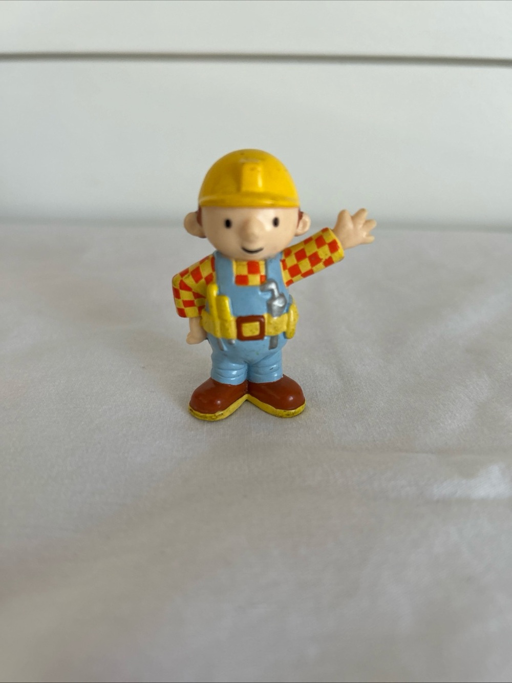 Bob The Builder Toy Figure Cake Topper 2 Inches Tall